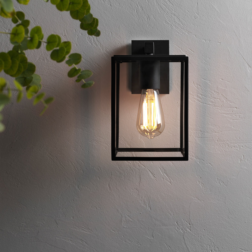 Box Lantern Outdoor Wall Sconce