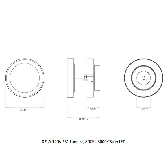 Catena LED Vanity Mirror