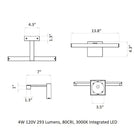 Kashima LED Bath Light