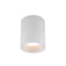 Kos Round Outdoor LED Flush Mount  option Textured White