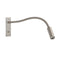 Leo Switched LED Reading Wall Sconce  option Matte Nickel