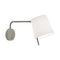 Mitsu Swing Arm Wall Sconce  option Matte Nickel