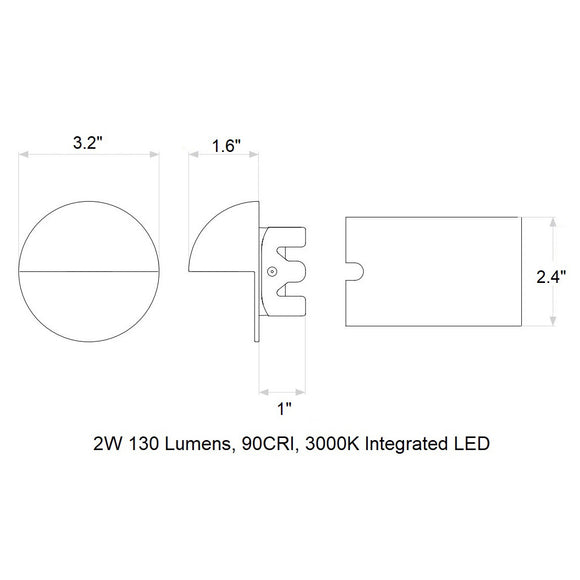 Tivola Outdoor Wall Sconce