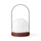 Carrie Portable Indoor/Outdoor LED Lamp  option Burned Red / Without Handle
