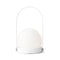 Carrie Portable Indoor/Outdoor LED Lamp  option White / Without Handle