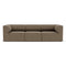 Eave 3-Seater Sofa  option 001 - Safire Black