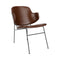 The Penguin Upholstered Lounge Chair  option 0329 - Brown Dakar Leather