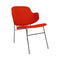 The Penguin Upholstered Lounge Chair  option 0600 - Red Hallingdal