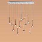 Fairy 12 Light Linear Cluster Pendant Light