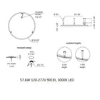 U-Light 090 Wall / Ceiling Light