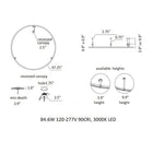U-Light 120 Wall / Ceiling Light
