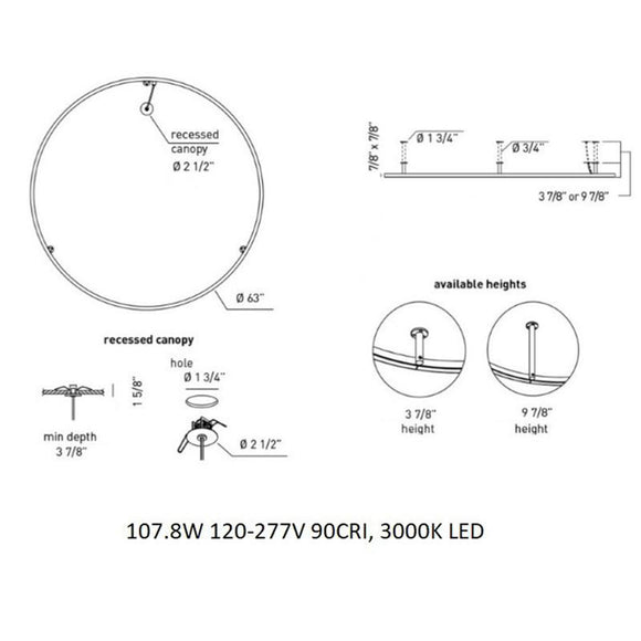 U-Light 160 Wall / Ceiling Light
