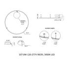 U-Light 160 Wall / Ceiling Light