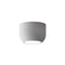 Urban Flush Mount  option Wrinkled White