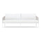 Catalina 3-Seat Sofa  option Matte White / Cloud