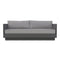 Porto 3 Seater Sofa  option Matte Charcoal / Fog