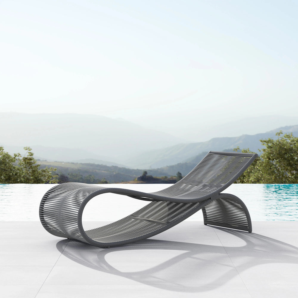 Wave Outdoor Chaise Lounge