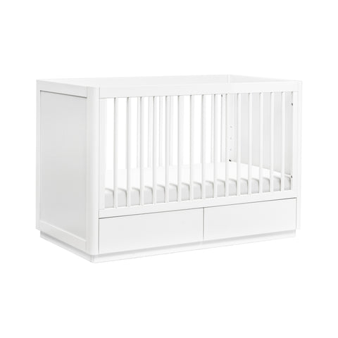 Bento 3-in-1 Convertible Storage Crib with Toddler Bed Conversion Kit