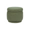 Enoki Storage Ottoman  option Olive Boucle