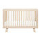 Hudson 3-in-1 Convertible Crib with Conversion Kit  option Washed Natural