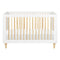 Lolly 3-in-1 Convertible Crib with Conversion Kit  option Crib Only