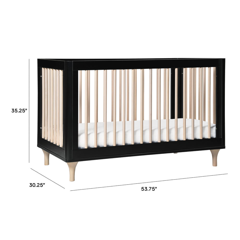 Lolly 3-in-1 Convertible Crib with Conversion Kit