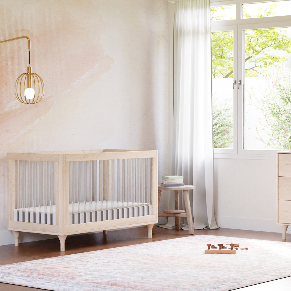 Lolly 3-in-1 Convertible Crib with Conversion Kit