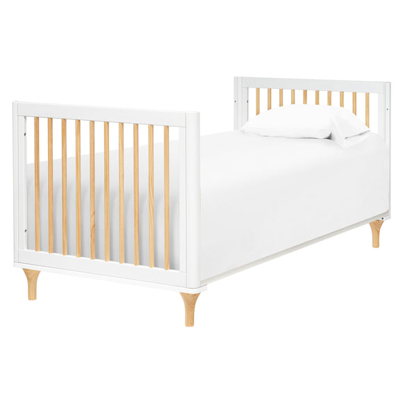 Lolly 4-in-1 Convertible Mini Crib and Twin Bed with Toddler Bed Conversion Kit