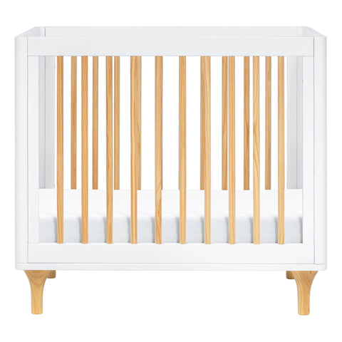 Lolly 4-in-1 Convertible Mini Crib and Twin Bed with Toddler Bed Conversion Kit