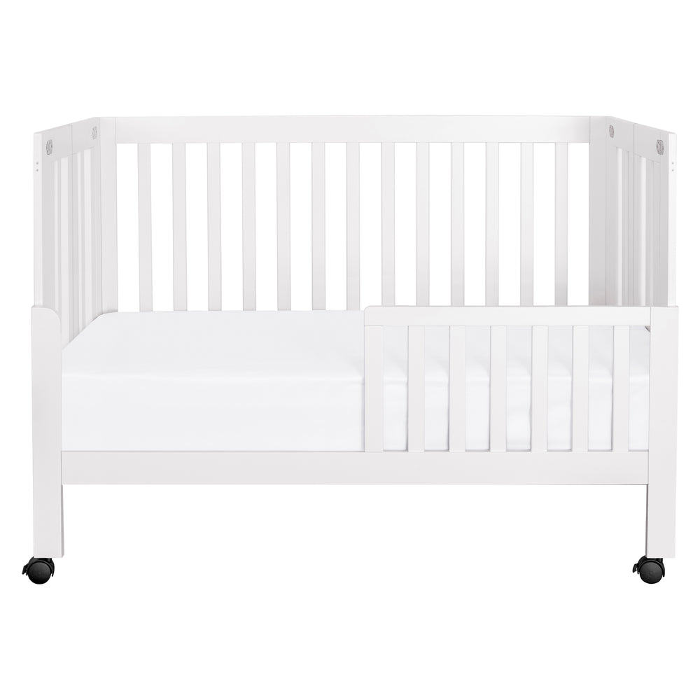 Maki Portable Folding Crib with Toddler Bed Conversion Kit