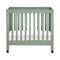 Origami Mini Crib  option Light Sage