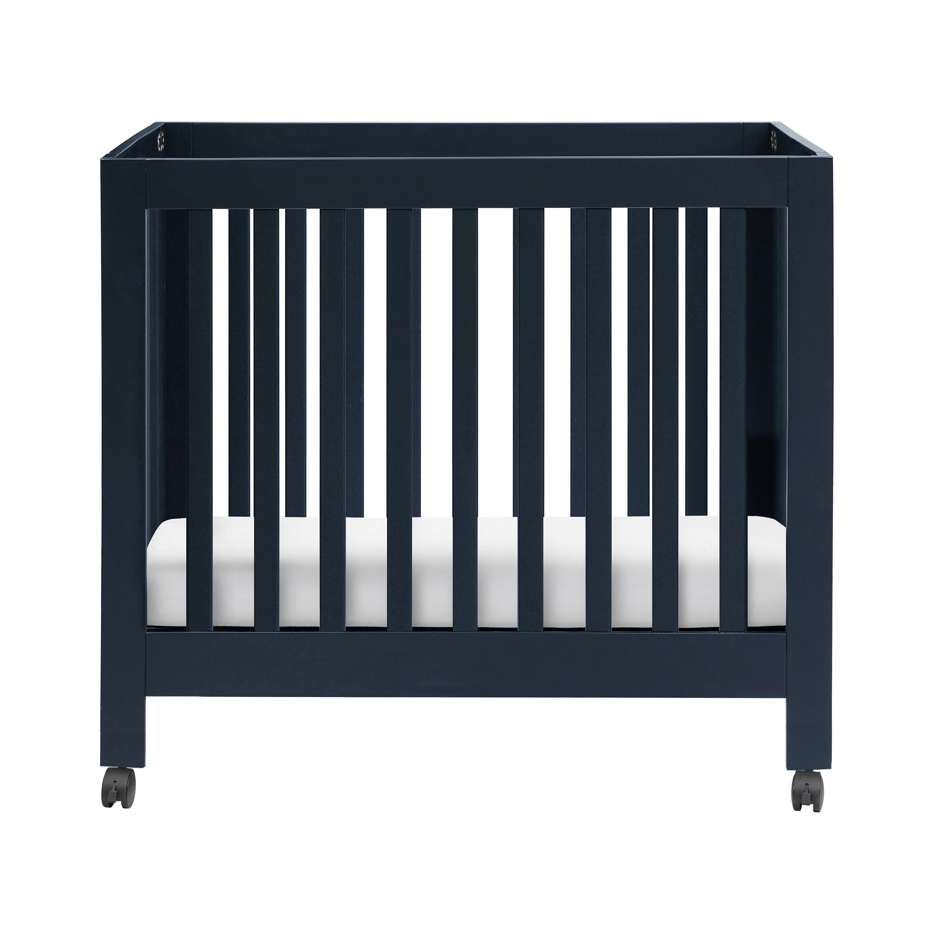 Babyletto origami sale mini crib black