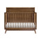 Palma 4-in-1 Convertible Crib with Toddler Bed Conversion Kit  option Natural Walnut