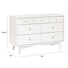 Palma 7-Drawer Double Dresser