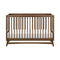 Peggy 3-in-1 Convertible Crib with Toddler Bed Conversion Kit  option Natural Walnut