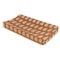 Quilted Changing Pad Cover  option Terracotta Rainbow