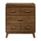 Scoot 3-Drawer Changer Dresser with Removable Changing Tray  option Natural Walnut
