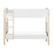 TipToe Convertible Bunk Bed  option White / Washed Natural
