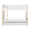 TipToe Convertible Bunk Bed  option Bunk Bed with TipToe Twin Storage Trundle Bed (without a Mattress)