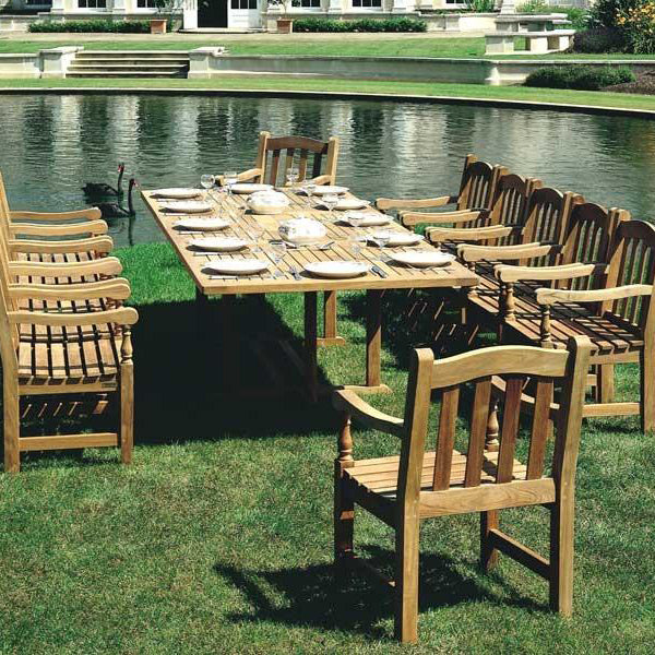 Arundel Teak Extending Outdoor Table
