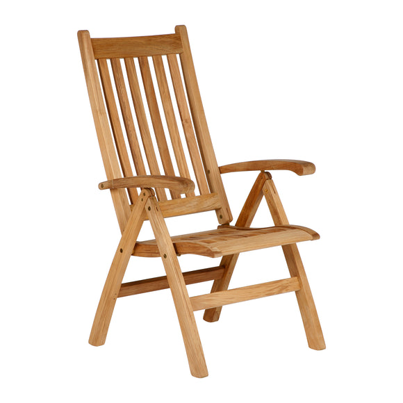 Barlow Tyrie Ascot Folding Highback Recliner 2Modern