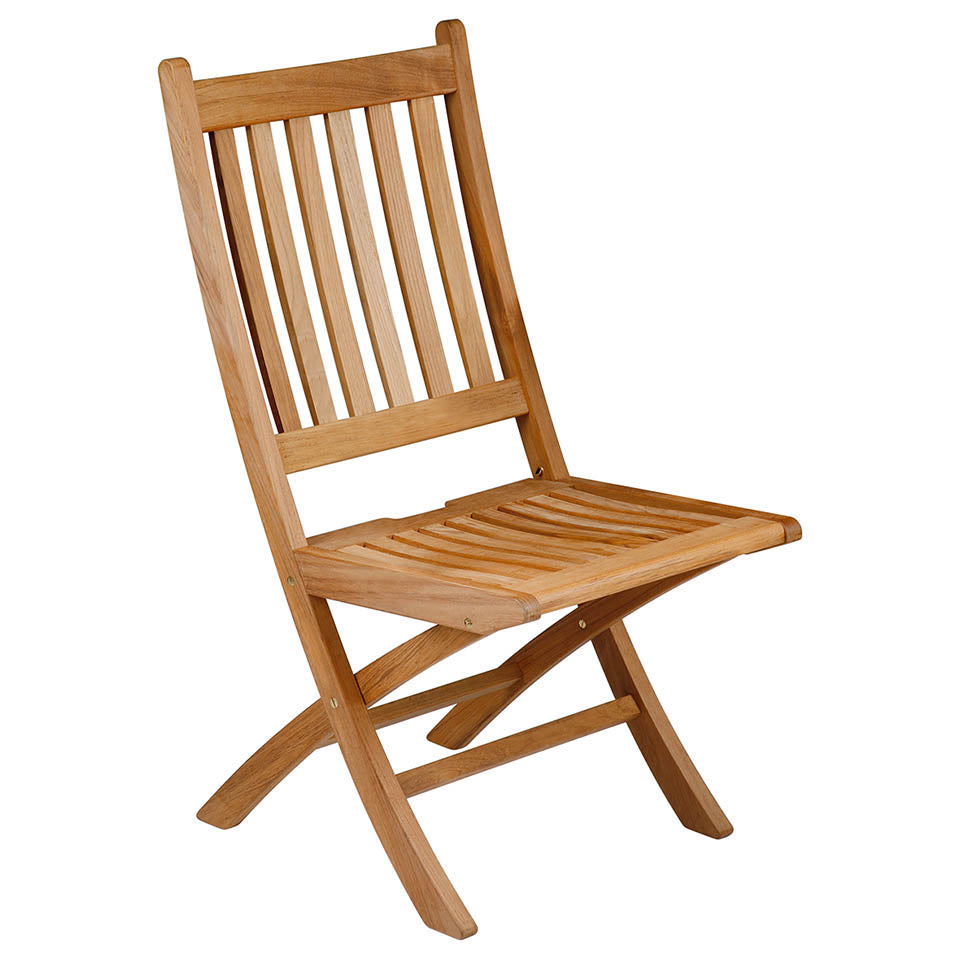 Ascot Teak Folding Outdoor Dining Chair