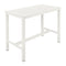 Aura Aluminum Pub High Dining Table  option White 02
