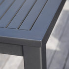 Aura Aluminum Pub High Dining Table
