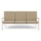 Aura Lounge 3 Seater Sofa  option Champagne 04/Titanium 502/Canvas Heather Beige 5476