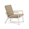 Aura Lounge Chair  option Champagne 04/Titanium 502/Canvas Heather Beige 5476