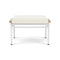 Aura Lounge Chair  option White 02/Pearl 505/Canvas Natural 5404