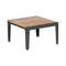 Aura Occasional Square Coffee Table  option Graphite 01