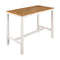 Aura Rectangular Counter Height Table  option Arctic White 02
