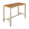 Aura Rectangular Counter Height Table  option Champagne 04